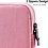 Ntech Hoes Geschikt voor Macbook Air M3 hoes Sleeve Spatwater proof Licht Roze - Macbook Air 13.6 inch Hoes 2024 2022  met handvat & ruimte voor accessoires
