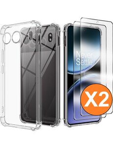 Ntech Hoesje geschikt voor OnePlus Nord 4 5G Hoesje transparant