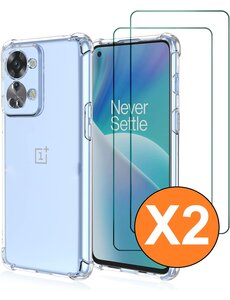 Ntech Hoesje geschikt voor OnePlus N30 Hoesje transparant