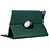 Ntech Ntech - iPad hoes 5e / 6e generatie (2018 / 2017) - 360° draaibaar bookcase - Pine Groen – 9.7 inch cover met standaard