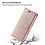 Ntech Hoesje geschikt voor Samsung Galaxy A06 hoesje bookcase Rose Goud - Met screenprotector tempered glass voor Galaxy A06 4G - 2x