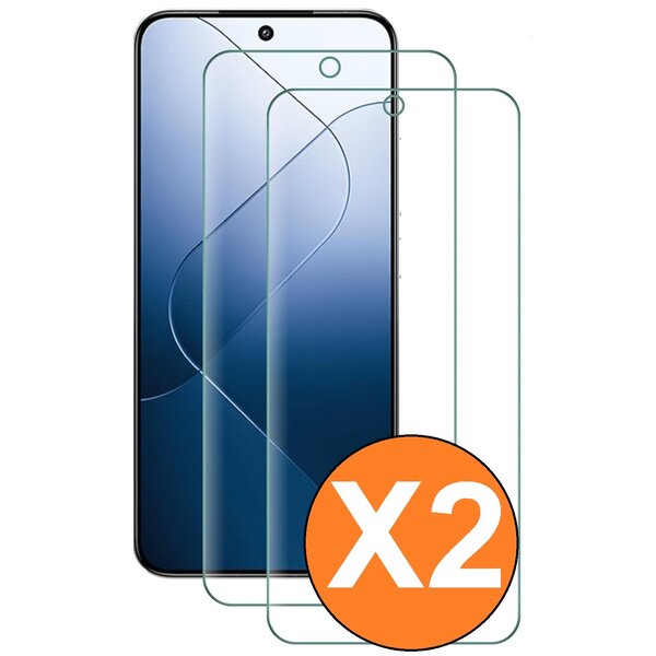 Ntech Ntech Screenprotector geschikt voor Xiaomi Redmi 14 2024 - Beschermglas Screenprotector Redmi 14 2024 Screen protector gehard glas - screenprotector Redmi 14 - 2 Stuks