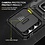 Ntech Hoesje Geschikt voor Samsung Galaxy S24 FE hoesje backcover Zwart met Met Draaibare Ring Houder en camera bescherming - Galaxy S24 FE Screenprotector - 2 stuks