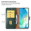 Ntech Hoesje geschikt voor Samsung Galaxy A16 4G / 5G hoesje Groen pasjeshouder telefoon hoes - Met screenprotector tempered glass voor Galaxy A16 4G / 5G - 2x