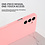 Ntech Hoesje geschikt voor Samsung Galaxy A16 4G / 5G Hoesje siliconen Licht Roze zacht siliconen hoesje TPU - met Samsung A16 4G / 5G Screenprotector - 2 stuks