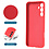 Ntech Hoesje geschikt voor Samsung Galaxy A16 4G / 5G Hoesje siliconen Rood zacht siliconen hoesje TPU - met Samsung A16 4G / 5G Screenprotector - 2 stuks