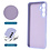 Ntech Hoesje geschikt voor Samsung Galaxy A16 4G / 5G Hoesje siliconen Lila zacht siliconen hoesje TPU - met Samsung A16 4G / 5G Screenprotector - 2 stuks