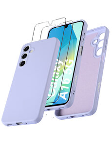 Ntech Hoesje geschikt voor Samsung Galaxy A16 4G / 5G Hoesje siliconen Lila