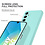 Ntech Hoesje geschikt voor Samsung Galaxy A16 4G / 5G Hoesje siliconen Mint Groen zacht siliconen hoesje TPU - met Samsung A16 4G / 5G Screenprotector - 2 stuks
