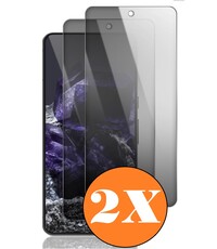 Ntech Privacy Geschikt voor Google Pixel 8 screenprotector Privacy glass