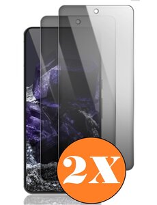 Ntech Privacy Geschikt voor Google Pixel 8 screenprotector Privacy glass