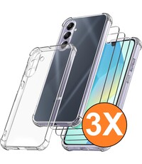 Ntech Hoesje geschikt voor Samsung A16 4G / 5G transparant Silicone hoesje