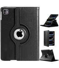 Ntech Hoes geschikt voor iPad Pro 11 inch M5 2025/M4 2024 hoes Zwart