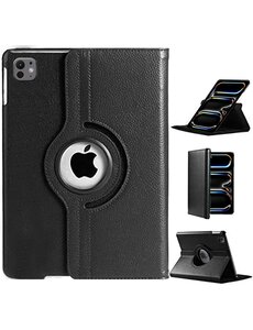 Ntech Hoes geschikt voor iPad Pro 11 inch M5 2025/M4 2024 hoes Zwart