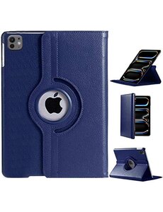 Ntech Hoes geschikt voor iPad Pro 11 inch M5 2025/M4 2024 hoes Donker Blauw