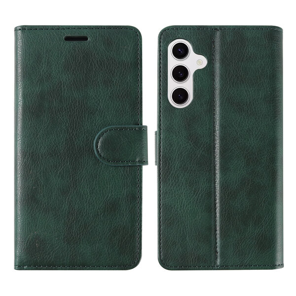 Ntech Hoesje Geschikt Voor Samsung Galaxy A16 Hoesje met Pasjeshouder – bookcase Portemonnee – Groen