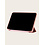 Ntech Tablet Hoes geschikt voor iPad Mini 7 (A17 Pro 2024) hoes Rose Goud soft Silicone smart cover - Trifold Hoes geschikt voor iPad Mini 2024 / Mini 6 hoes Triold Bookcase