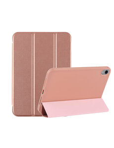 Ntech Tablet Hoes geschikt voor iPad Mini 7 (A17 Pro 2024) hoes Rose Goud