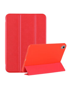 Ntech Tablet Hoes geschikt voor iPad Mini 7 (A17 Pro 2024) hoes Rood