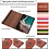 Ntech Tablet Hoes geschikt voor iPad Mini 7 (A17 Pro 2024) hoes 360° draaibare Bookcase - Licht Roze