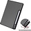 Ntech Tablet Hoes Geschikt voor Samsung Galaxy Tab S10 Plus / S9 FE Plus hoes Grijs tri-fold bookcase met auto/wake functie