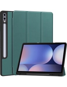 Ntech Tablet Hoes Geschikt voor Samsung Galaxy Tab S10 Plus / S9 FE Plus hoes Pine Groen