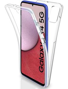 Ntech Ntech Hoesje Geschikt Voor Samsung Galaxy A14 hoesje 360°