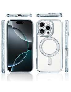 Ntech Hoesje Geschikt voor iPhone 16 Pro Max Magsafe hoes Lens beschermer Zliver