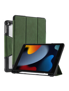 Ntech Tablet hoes geschikt voor iPad 9e/8e/7e Generatie 10.2 inch Smart Case Groen