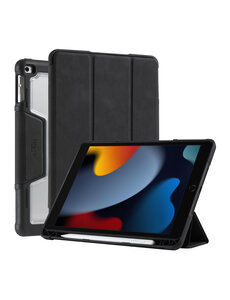 Ntech Tablet hoes geschikt voor iPad 9e/8e/7e Generatie 10.2 inch Smart Case Zwart