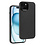 Ntech Hoesje Geschikt voor iPhone 15 Rugged hoesje Zwart - Duurzaam en Heavy Duty Beschermhoes voor Optimale Bescherming