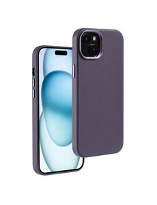 Ntech Hoesje Geschikt voor iPhone 15 Plus Rugged hoesje Paars