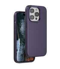 Ntech Hoesje Geschikt voor iPhone 15 Pro Max Rugged hoesje Paars