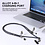 Ntech  usb c naar usb c Kabel - 4-In-1 240W - USB C naar Lightning Oplaadkabel - 1.5M - Geschikt voor Apple iPhone 16/16 Pro /15/14/13/12 / Samsung Galaxy S25/S25 Ultra/S24/S23/S22/S21 - Lightning / USB A/ USB-C - Snellader met Koord