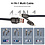 Ntech  usb c naar usb c Kabel - 4-In-1 240W - USB C naar Lightning Oplaadkabel - 1.5M - Geschikt voor Apple iPhone 16/16 Pro /15/14/13/12 / Samsung Galaxy S25/S25 Ultra/S24/S23/S22/S21 - Lightning / USB A/ USB-C - Snellader met Koord