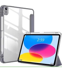 Ntech Hoes geschikt voor iPad 2025 hoes Grijs