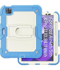 Ntech Tablet Hoes Geschikt Voor iPad Air 11 2024 Licht Blauw