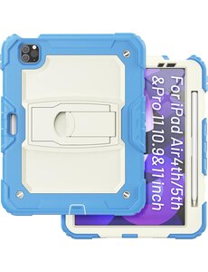 Ntech Tablet Hoes Geschikt Voor iPad Air 11 2024 Licht Blauw