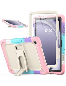 Ntech Tablet Hoes Geschikt voor Samsung Galaxy Tab A9 / Galaxy Tab A11 8.7 inch hoes Pink