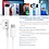 Ntech Ntech Oortjes met Draad USB C Geschikt voor iPhone 16 / 16 Pro / 16 Pro max /15 / 15 Pro / 15 Pro Max - Samsung S25/ S25 Ultra oordopjes met Draad - Type-C Earphones - USB-C Aansluiting - In-Ear Oordopjes met Draad - Bedrade Oortjes