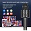 Ntech Karaoke Microfoon met Bluetooth en Echo Effect  Zwart - Karaoke Set voor Volwassenen  Speaker en Lichteffecten - Stemvervormer