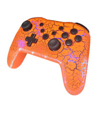 Ntech Switch Controller - Geschikt voor Switch Pro Controller Oranje