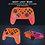 Ntech Switch Controller - Geschikt voor Switch Pro Controller Oranje /Switch/Lite/OLED switch games met Cool RGB Crack - Gaming Accesoires Turbo - Macro - Ntech