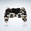 Ntech Ntech PS4 Controller Geschikt voor PS4 en PS3 - PS4 controller Draadloos Camouflage Grijs - Audio Jack Input - Touch Sensor - Dual Trilmotoren Draadloze Controller