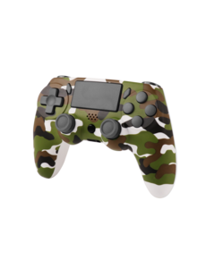 Ntech Ntech PS4 Controller Geschikt voor PS4 en PS3 - PS4 controller Draadloos Camouflage Groen