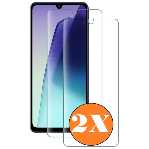 Ntech Screenprotector geschikt voor Xiaomi Redmi 14C / Redmi 14C / Poco C75 Screen Protector - gehard Glas Tempered Glass - 2 Stuks