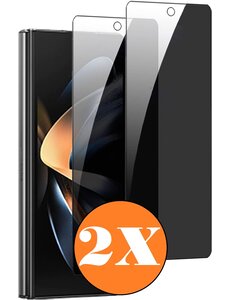 Ntech Screenprotector Geschikt voor Samsung Z Fold 4 Privacy screenprotector 2 Stuks