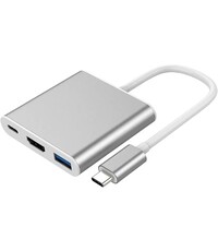 Ntech USB C naar HDMI Adapter - Type C HDMI Adapter 3 in1