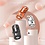 Ntech Draadloze Muis voor Laptop en Computer Oranje - Bluetooth - Ergonomisch 2.4G -  LED Transparant omhulsel - Laptop - Universeel - LED - USB C