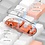 Ntech Draadloze Muis voor Laptop en Computer Oranje - Bluetooth - Ergonomisch 2.4G -  LED Transparant omhulsel - Laptop - Universeel - LED - USB C